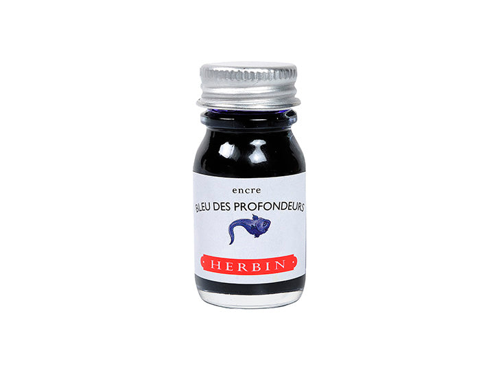 Jacques Herbin｜珍珠彩墨】深海藍_BleuDesProfondeurs_10ml