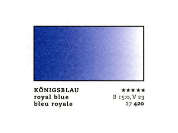 【Rohrer&Klingner|液態水彩顏料】皇家藍色_12ml