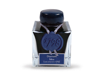 【Jacques Herbin｜紀念墨水】1798紀念墨水_藍鑽_50ml