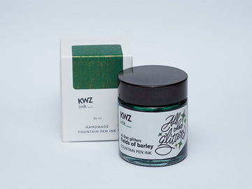 【KWZ｜鋼筆標準墨水】閃耀時刻_麥田新綠 _30ml