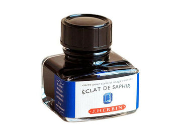 【Herbin｜珍珠彩墨】藍寶石_Eclatdesaphir_30ml