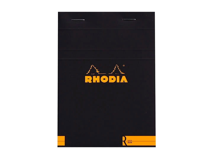 【Rhodia｜Classic】Le "R" N°13上掀式筆記本_A6_象牙色橫線_橘皮_90g_70張