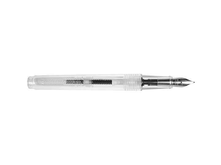 【Herbin｜鋼筆】透明長型鋼筆附吸墨器