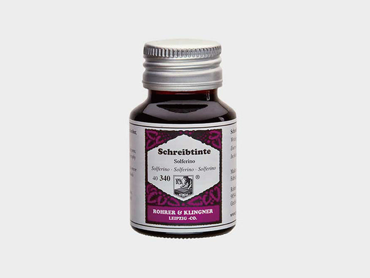 【Rohrer&Klingner|鋼筆墨水】亮紫_Solferino_50ml