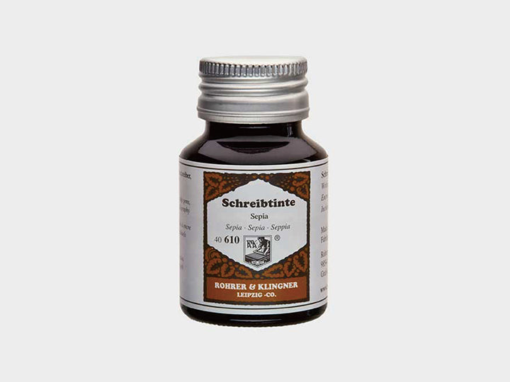 【Rohrer&Klingner|鋼筆墨水】復古褐_Sepia_50ml